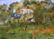 Dorfansicht nach P. Cezanne  » Click to zoom ->